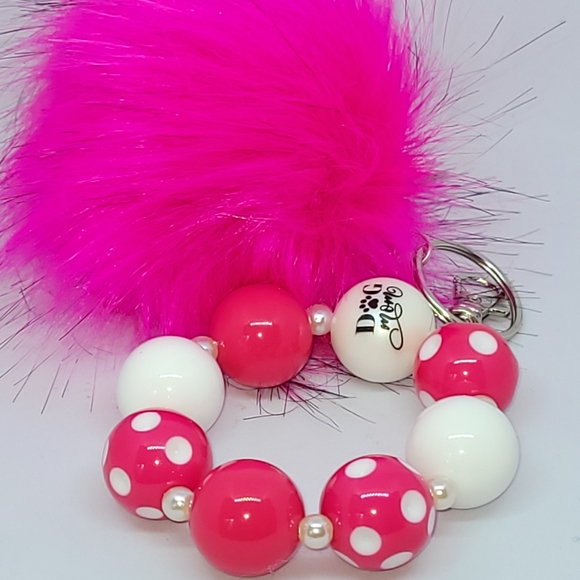 DOG MOM Wrislet Keychain!! 🐕 🐶 🦮 🐕‍🦺 - Picture 4 of 8